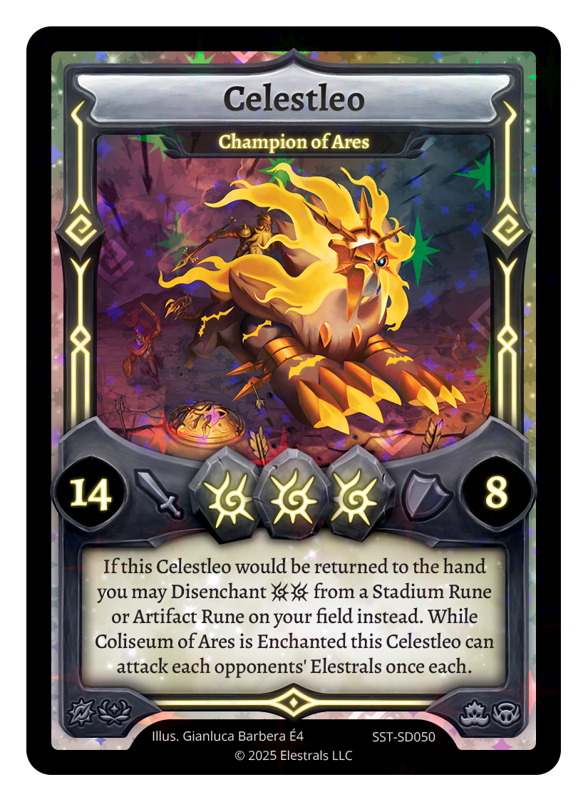Celestleo - Champion of Ares - SST-SD050